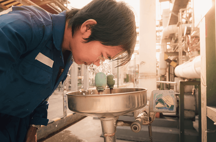 How to Use an Eye Wash Station - Featured blog post image for LFA First Response