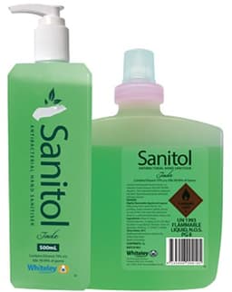 Hand Sanitiser - Category image at LFA First Response