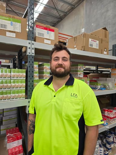 Andrew Freeman  - Warehouse Manager  team member at LFA First Response