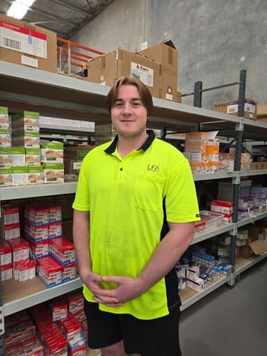 Bryden Jeffries  - Warehouse Dispatch  team member at LFA First Response