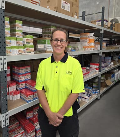 Lauren Trower - Warehouse Dispatch  team member at LFA First Response